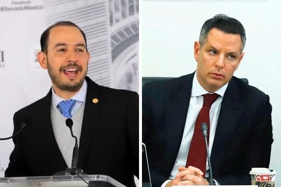 Los senadores Marko Cortés, del PAN, y Alejandro Murat, de Morena, chocaron en el pleno por acusaciones de presunta corrupción en Infonavit.