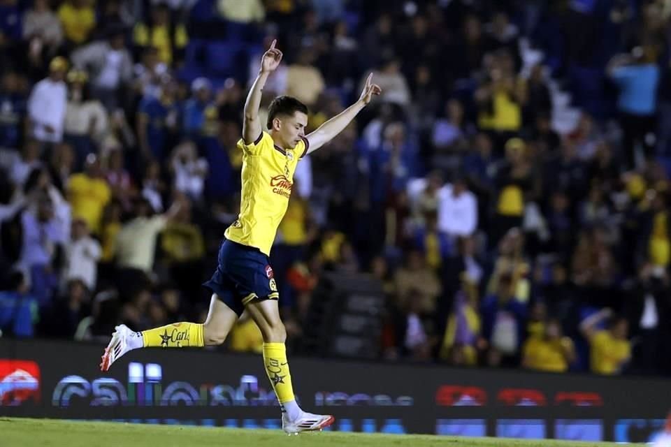 Álvaro Fidalgo metió un doblete que parecía salvar el invicto del América, pero terminó siendo insuficiente.