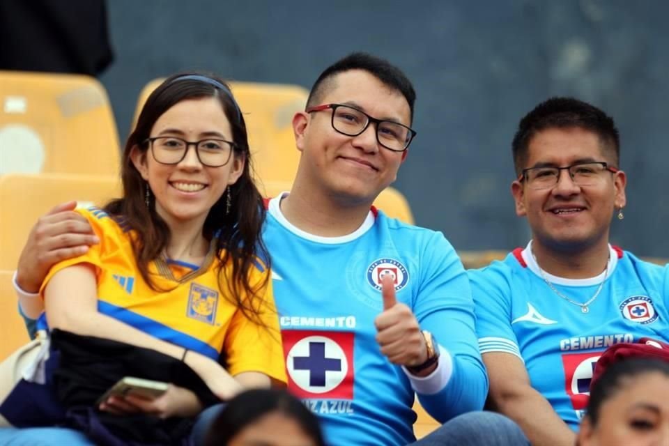 Ejemplo en las tribunas.