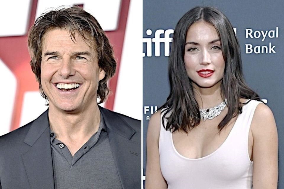 Los actores Tom Cruise y Ana de Armas fueron captados juntos después de disfrutar una cena en Londres, en pleno Día de San Valentín.