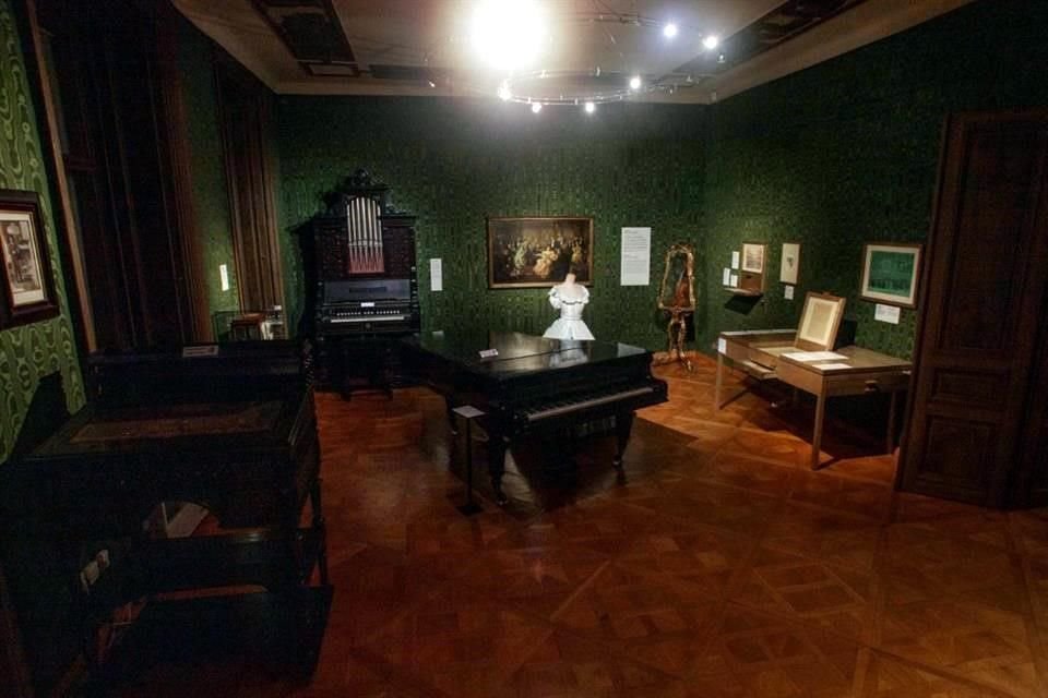 El departamento de Johann Strauss es recreado en el museo dedicado al compositor del vals 'Danubio azul' en Viena.