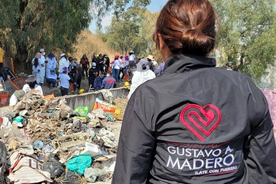 En la búsqueda participaron familiares y personal de la Alcaldía Gustavo A. Madero.