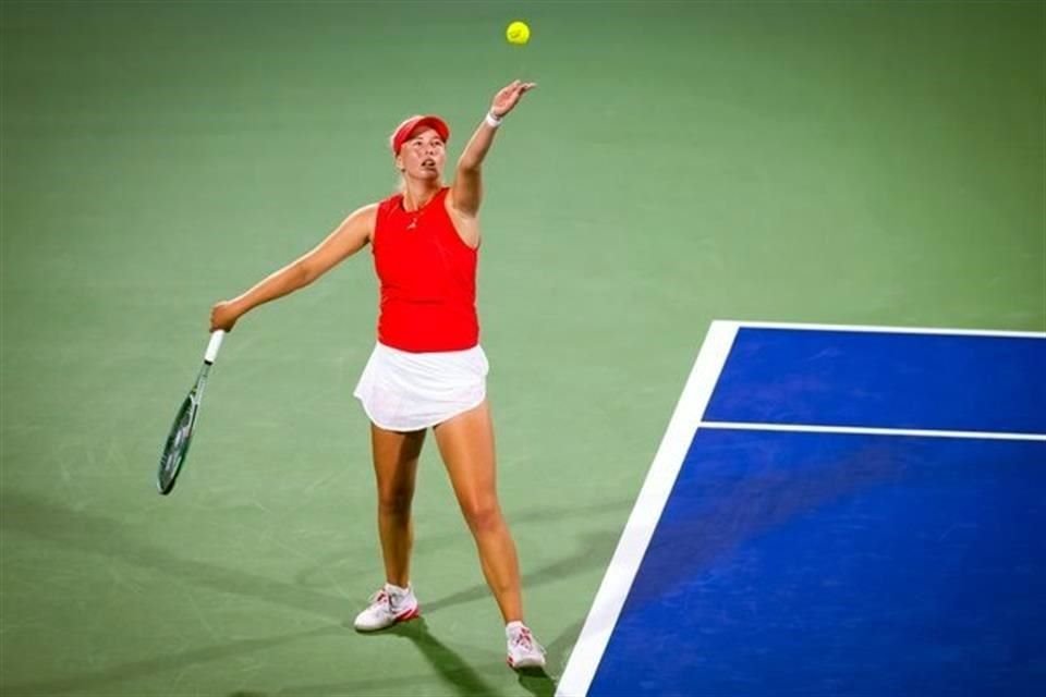 Clara Tauson eliminó a Aryna Sabalenka del Torneo de Dubái y se metió a los Cuartos de Final.