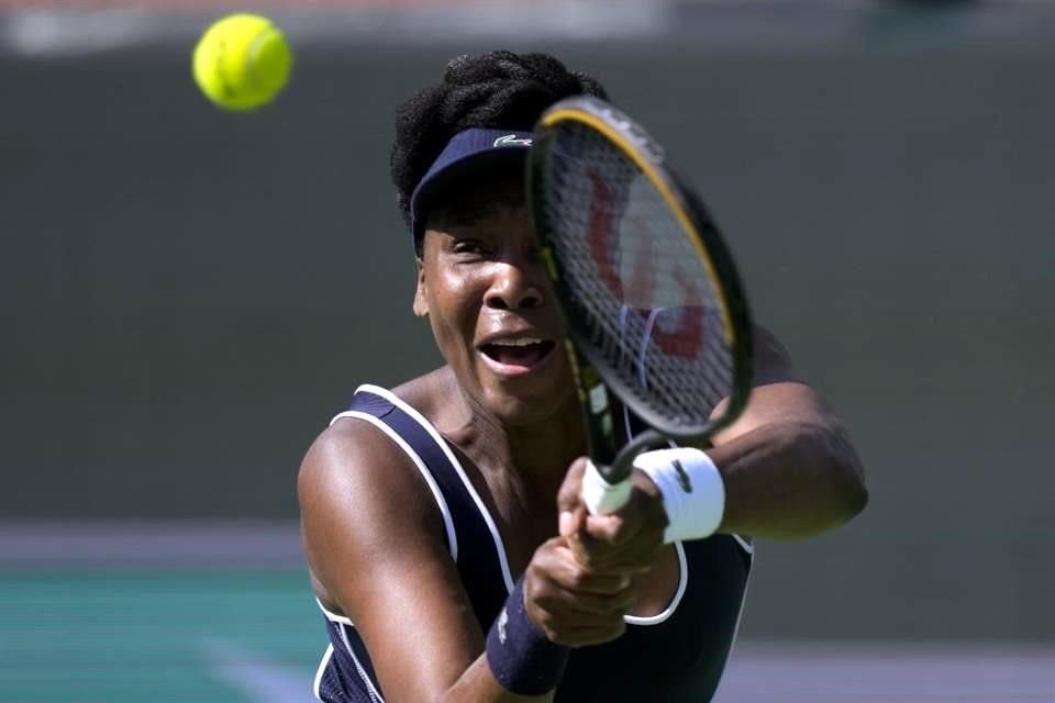 A sus 44 años, Venus Williams podría jugar en Indians Wells.