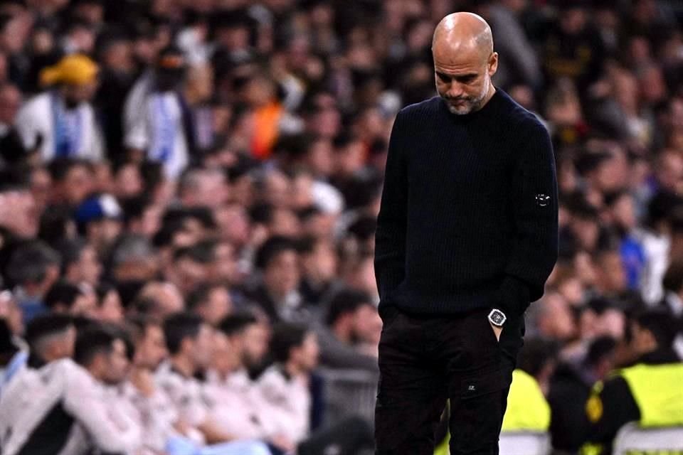 Pep Guardiola admitió que era casi imposible remontar.