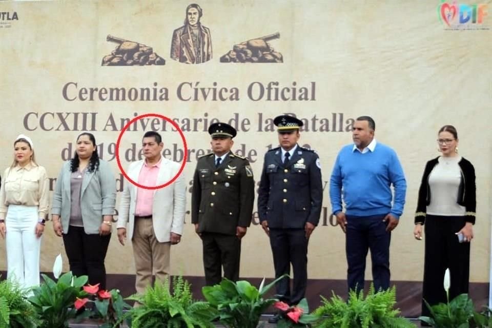 El Alcalde de Cuautla participó este miércoles en un evento con motivo del Día del Ejército.