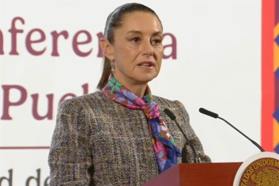 Claudia Sheinbaum, Presidenta de México.