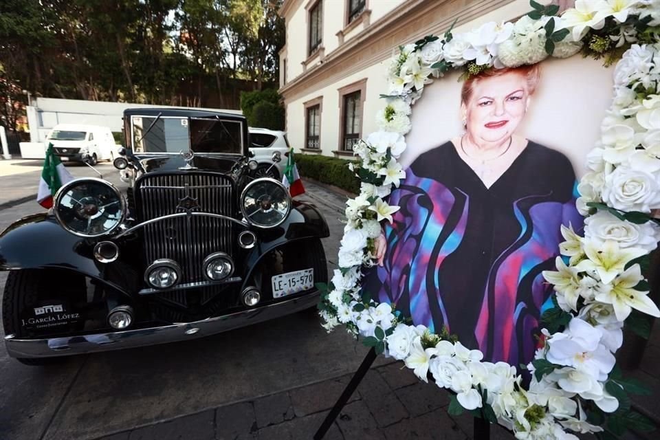 Los restos de Paquita la del Barrio se encuentran en la CDMX, donde se le realiza un homenaje en diferentes puntos de la ciudad.