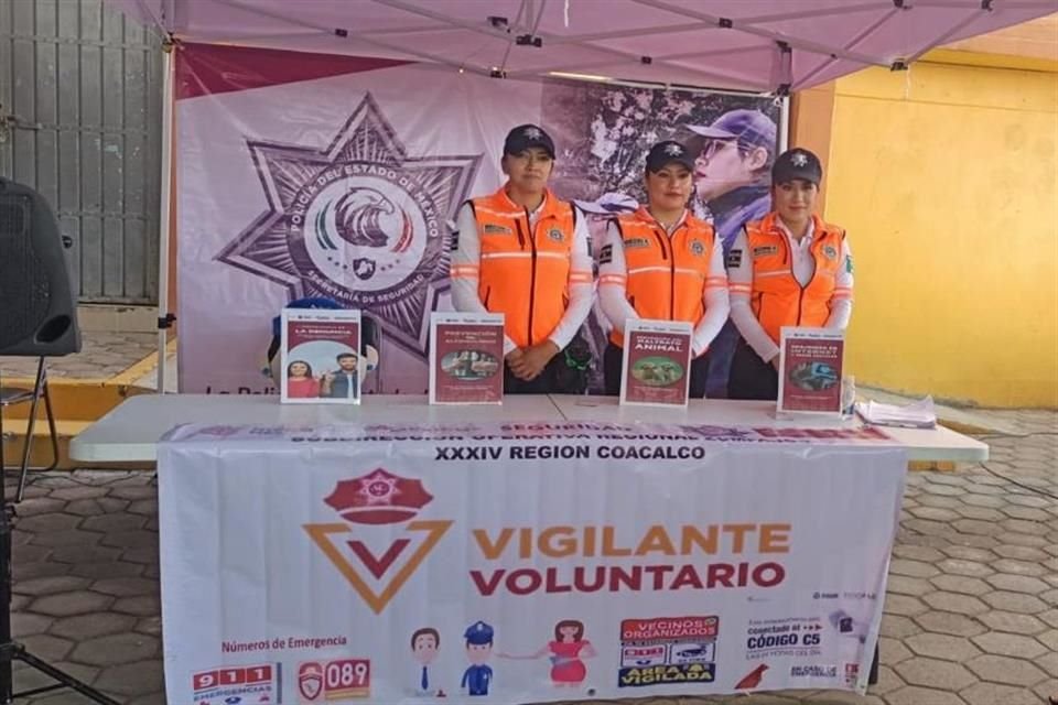 Participaron elementos de la Secretaría de Seguridad del Estado de México (SSEM), Secretaría de la Defensa Nacional (SEDENA) y Guardia Nacional (GN).