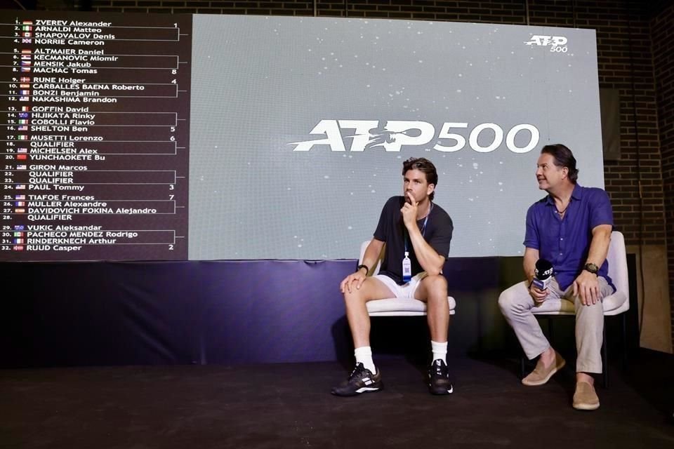 Así quedó el cuadro del Abierto Mexicano de Tenis 2025, donde el mexicano Rodrigo Pacheco deberá sortear a Aleksander Vukic.