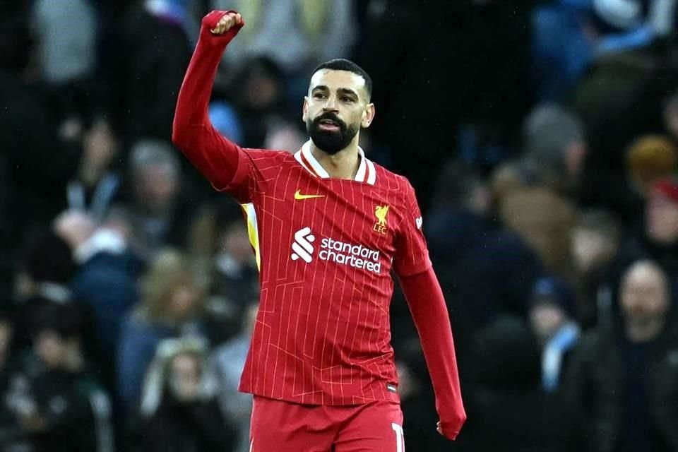 Mohamed Salah terminó con un gol y una asistencia.