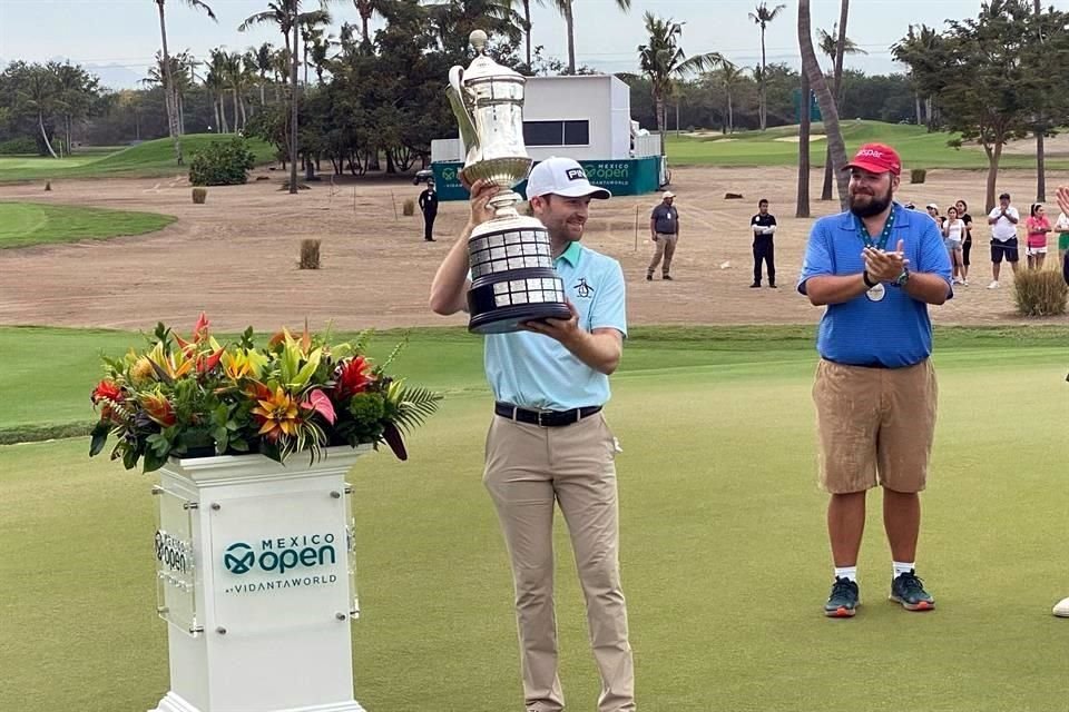 El estadounidense Brian Campbell logró el título del Mexico Open con un putt para vencer al sudafricano Aldrich Potgieter.