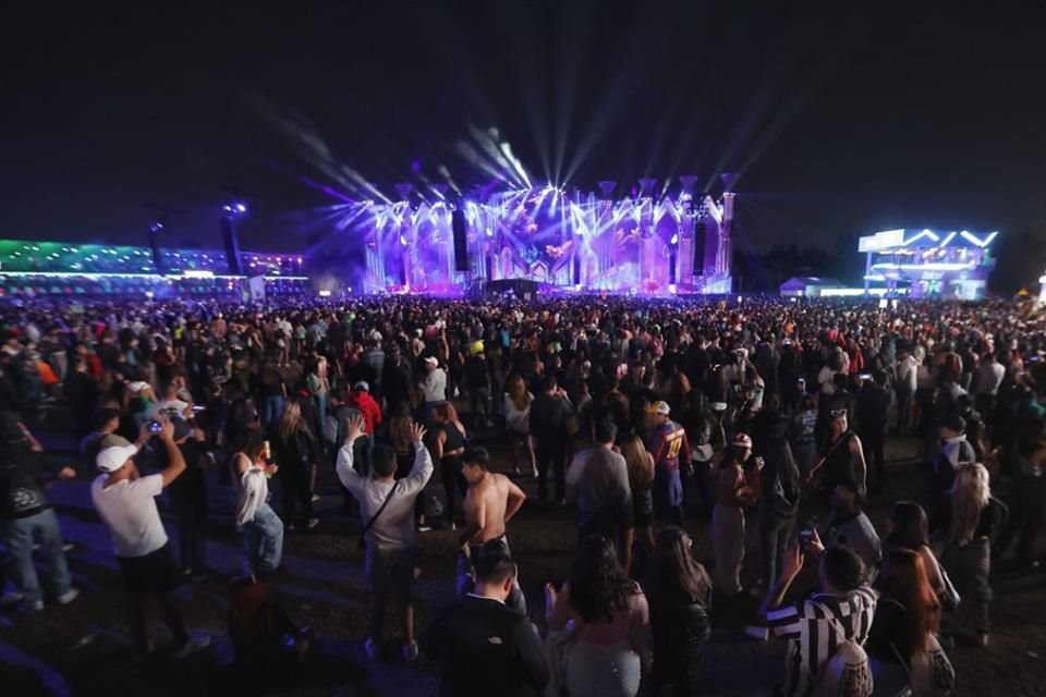 El festival logró reunir a unas 109 mil 780 almas en el Autódromo Hermanos Rodríguez.