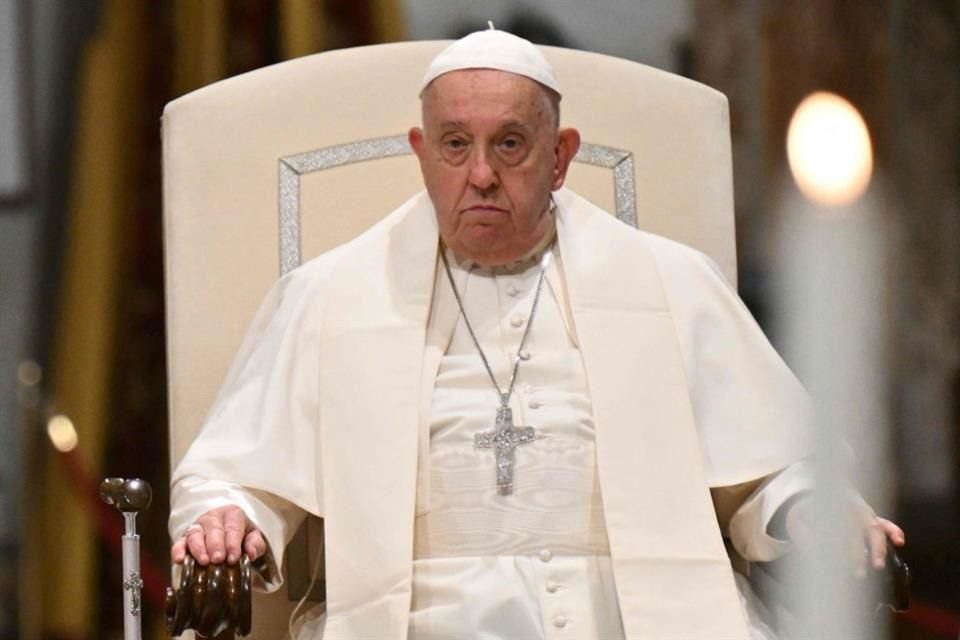 El Papa Francisco durante una asamblea en Roma, el 25 de octubre del 2024.