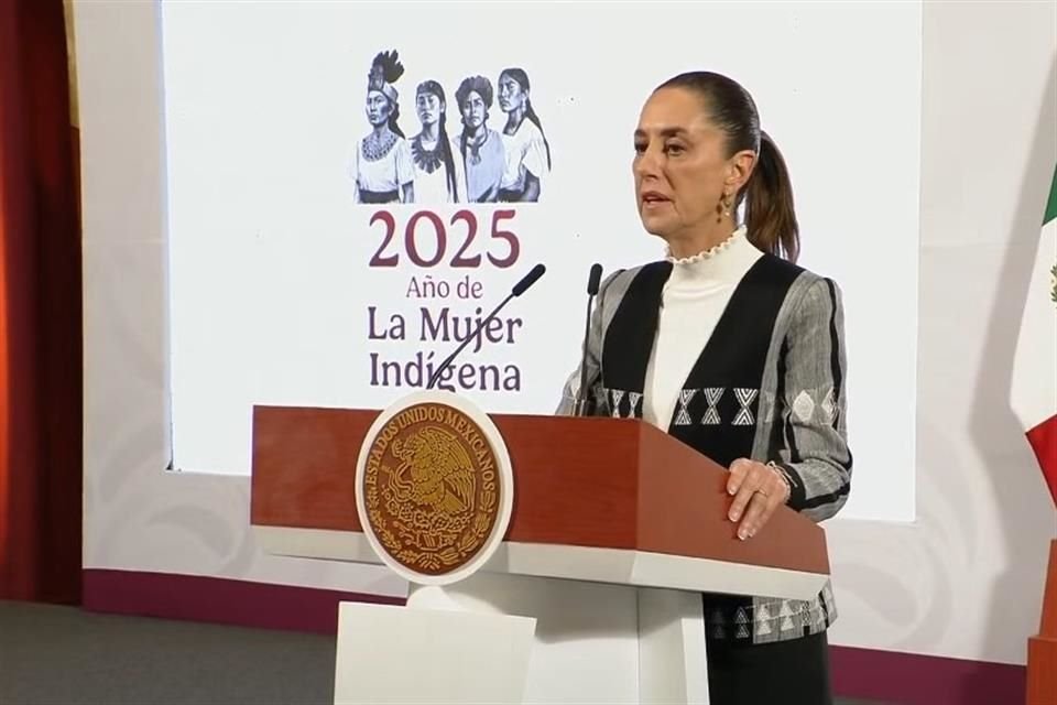 Claudia Sheinbaum, Presidenta de México.