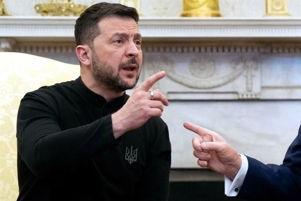 Donald Trump canceló la conferencia de prensa planeada con Volodymyr Zelensky después de una acalorada reunión en la Casa Blanca.