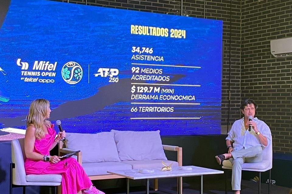 José Antonio Fernández, director del ATP 250 de Los Cabos, reveló detalles sobre la próxima edición del torneo en julio de este año.