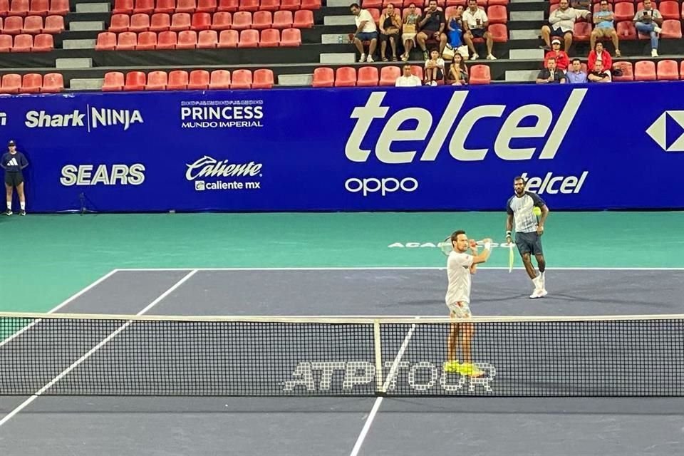 Varela era el único tenista mexicano que quedaba en el ATP 500 de Acapulco.