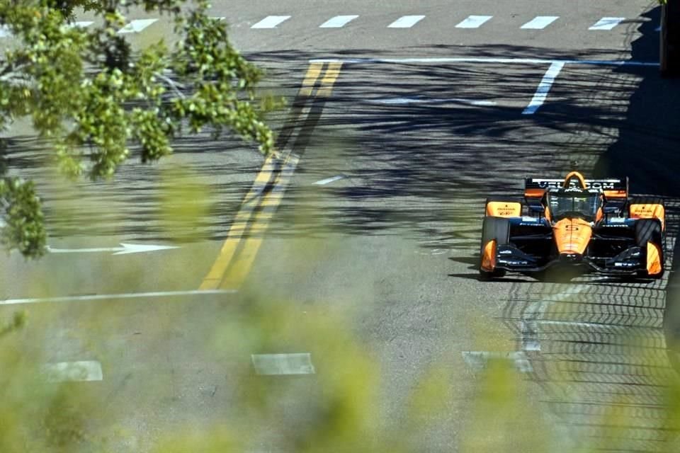 Pato O'Ward saldrá desde el fondo de la parrilla en el Gran Premio de San Petersburgo, primera carrera de la temporada de la IndyCar.