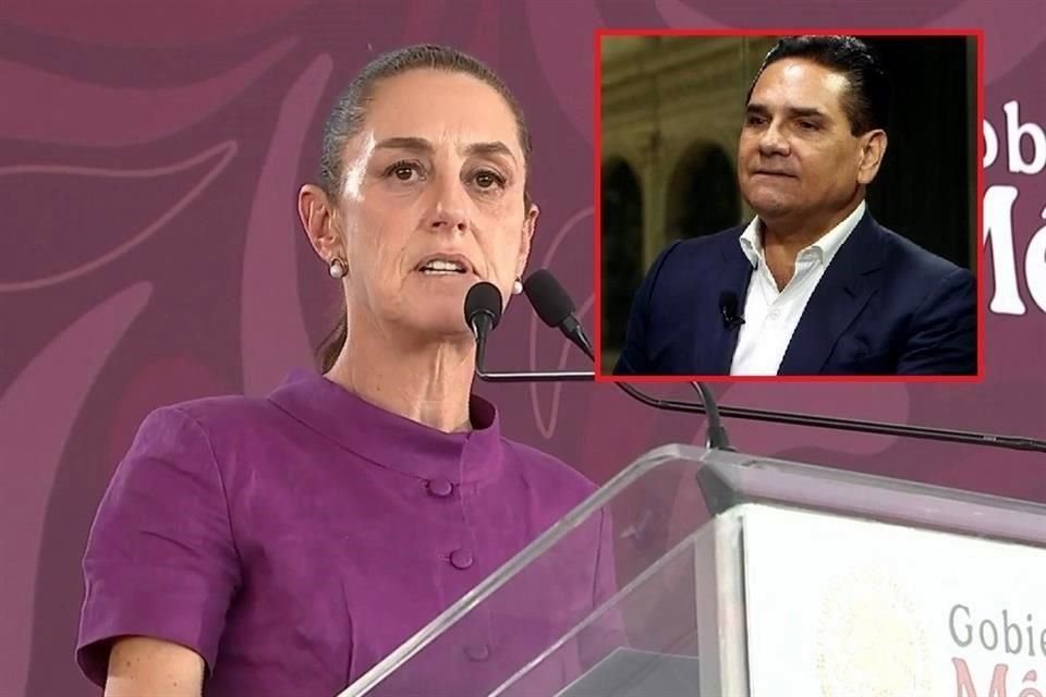 La Presidenta Claudia Sheinbaum dijo que no está confirmada la detención del ex Gobernador perredista de Michoacán, Silvano Aureoles.