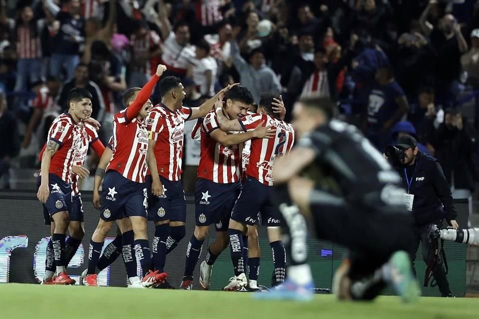 Las Chivas se llevaron los tres puntos de CU.