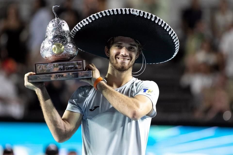 Tomas Machac consiguió su primer título ATP en Acapulco y fue el tercer campeón distinto que dejó el Abierto Mexicano de Tenis desde 2022.