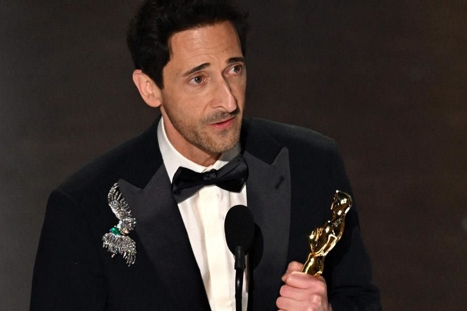 Este es el segundo Óscar en la carrera de Adrien Brody.