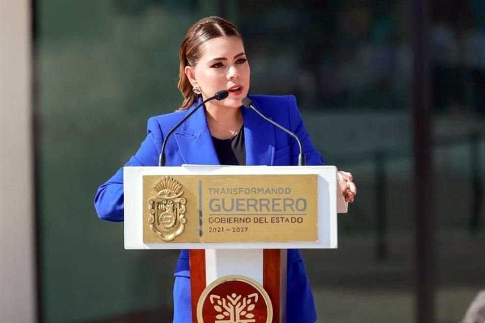 Evelyn Salgado, Gobernadora de Guerrero, envió al Congreso local iniciativa para que elección judicial en la entidad sea hasta 2027.