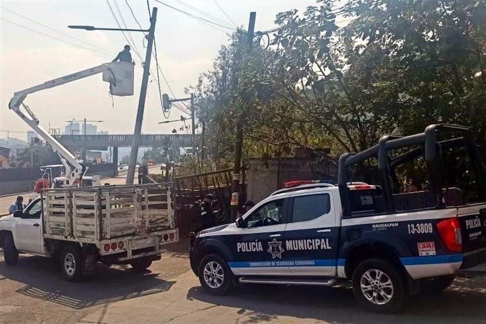 Las cámaras fueron ubicadas en postes y luminarias.