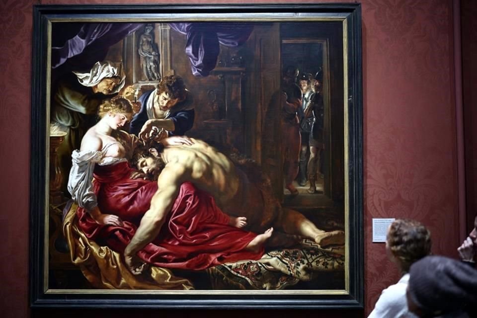 El cuadro 'Sansón y Dalila'  forma parte del acervo de la National Gallery de Londres, recinto que ha sometido a estudios la pintura y defendido su autenticidad.