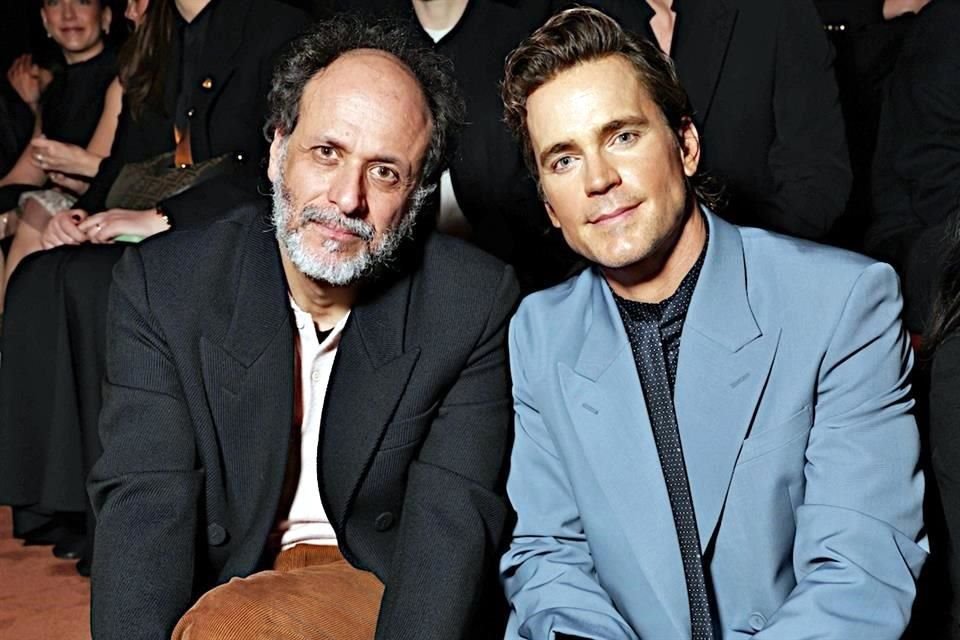 En primera fila estuvieron  Luca Guadagnino y Matt Bomer.