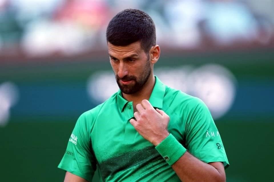 Novak Djokovic se quedó fuera en las primeras de cambio en Indian Wells y no podrá buscar ser el tenista más ganador en la historia del torneo.