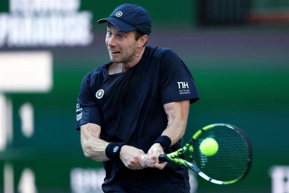 Botic van de Zandschulp dio un golpe más en la primera ronda de Indian Wells, cuya primera ronda ha sido pesadillesca para los Top-10.