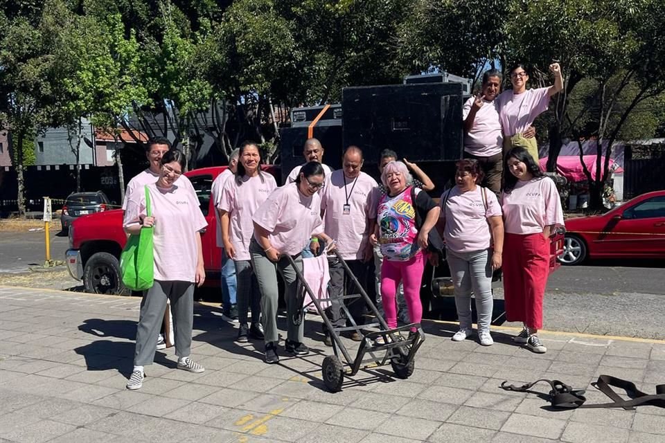 Activistas de la Organización Comunitaria por la Paz, Ocupa y sonideras ingresaron al Centro de Reinserción de Tepepan.