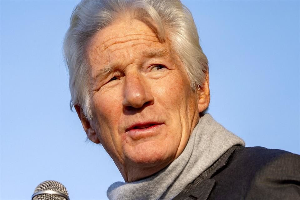 El actor estadounidense Richard Gere, presidente de la Campaña Internacional por el Tíbet, asistió este lunes a La Haya, en los Países Bajos.