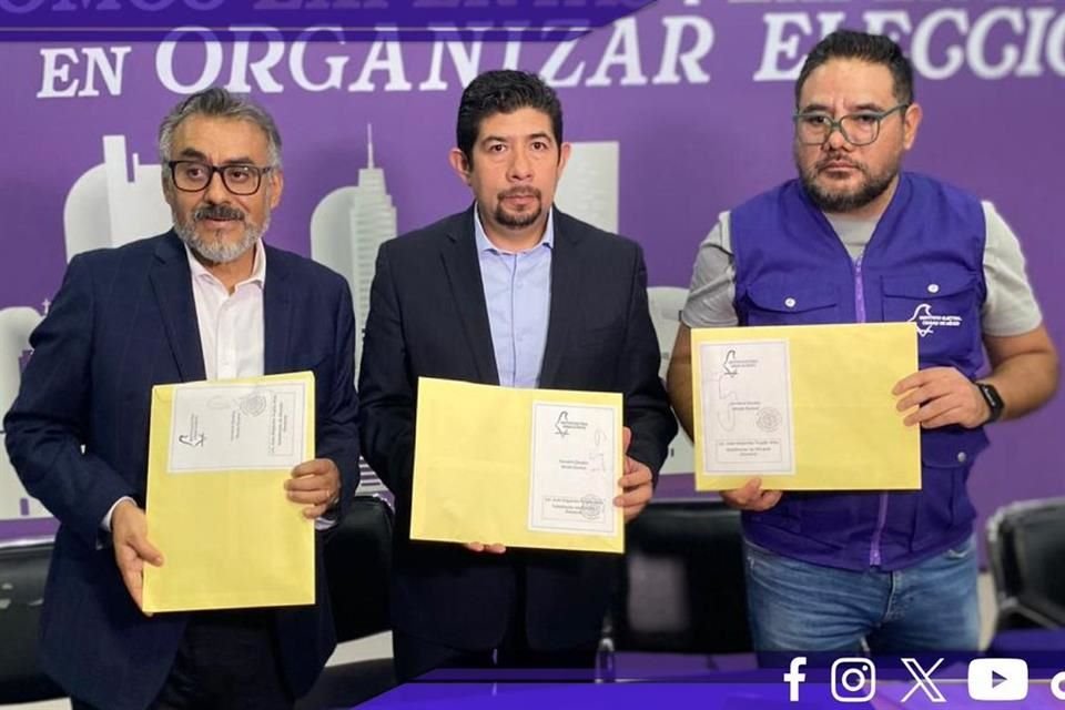 El IECM recibió los listados de las candidaturas para la elección local del Poder Judicial.&#8203;