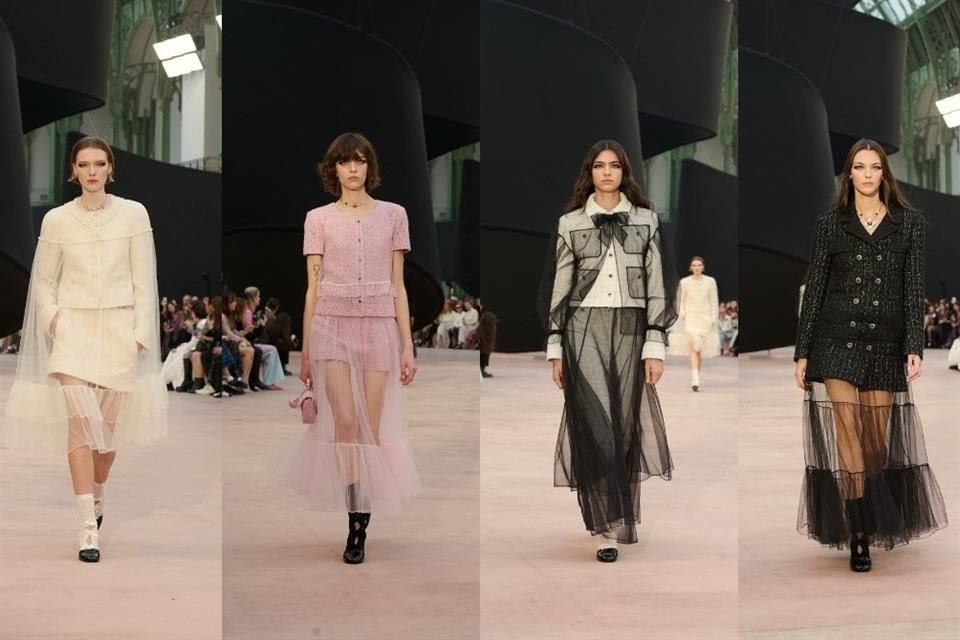 CHANEL deslumbró con su colección Otoño-Invierno 2025/26 con un teatro de ilusiones oníricas y estrellas.