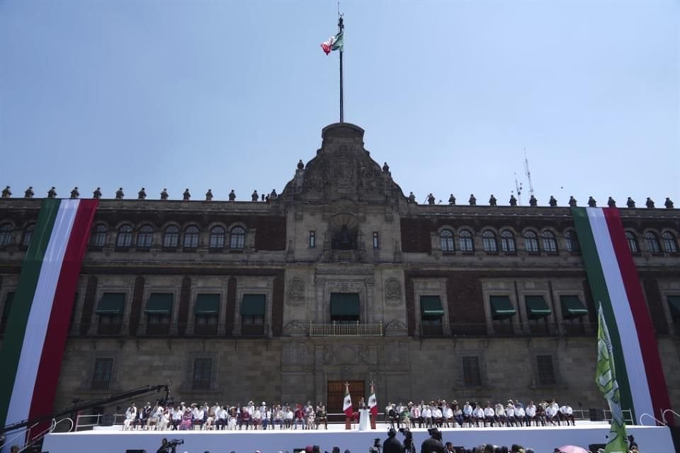 A tasa anual, la economía de México creció 0.6 por ciento en el primer trimestre de 2025, según el Inegi.