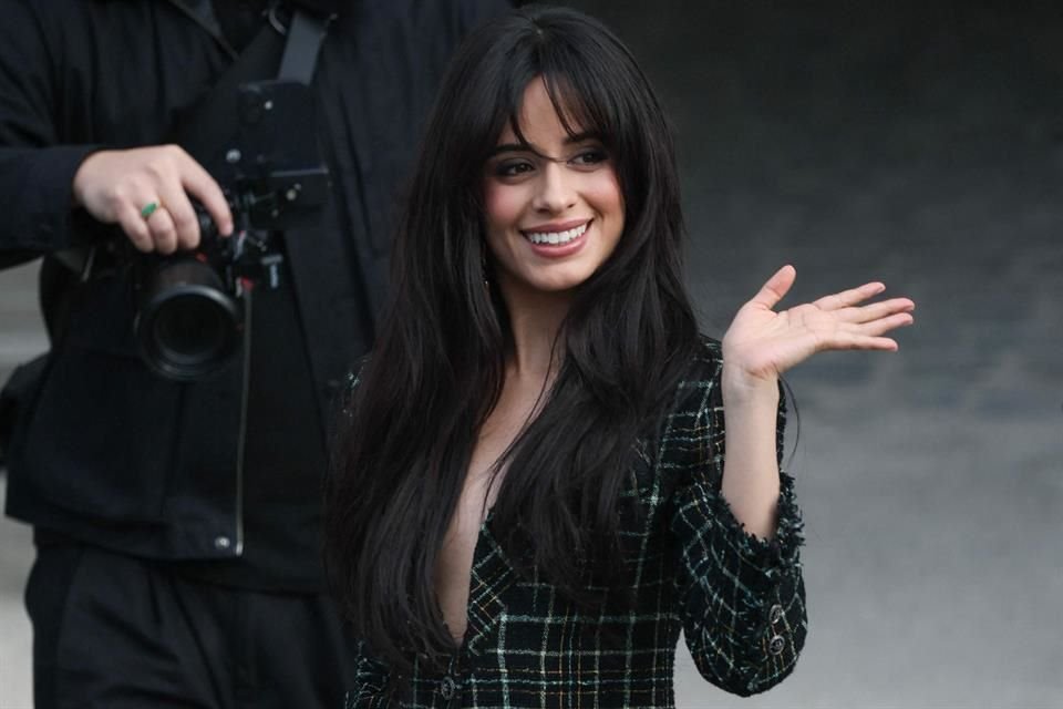 La cantautora Camila Cabello, siempre muy sonriente.