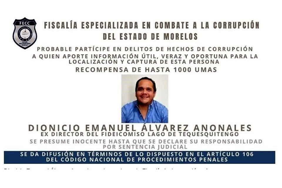 Durante la gestión de Cuauhtémoc Blanco, Álvarez Anonales fue el encargado del Fideicomiso Lago de Tequesquitengo.