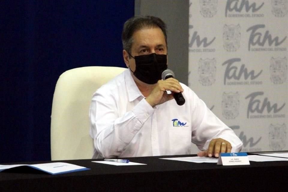 Mario Gómez Monroy, Secretario de Educación de Tamaulipas.