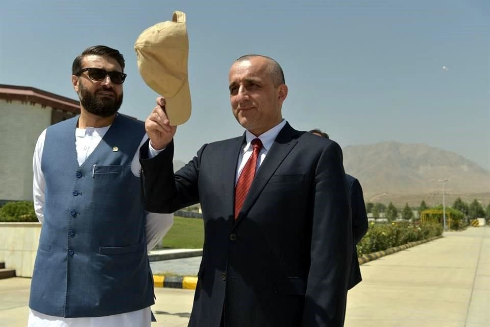 Amrullah Saleh espera la llegada del Presidente afgano Ashraf Ghani a inicios de agosto.