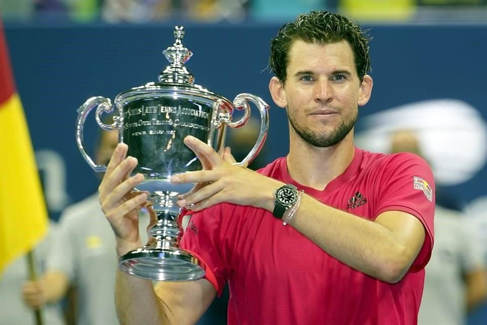 Dominic Thiem se coronó campeón en la pasada edición del US Open.