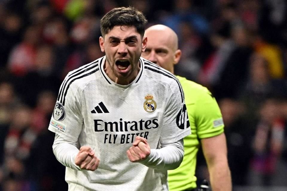 Federico Valverde fue uno de los que acertó de penal.