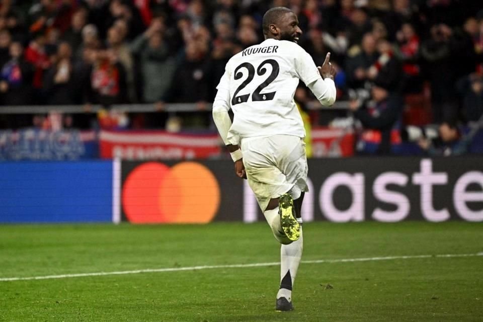 Antonio Ruediger una vez más fue el héroe, al marcar el penal definitivo que le dio el pase a los merengues a los Cuartos de Final.
