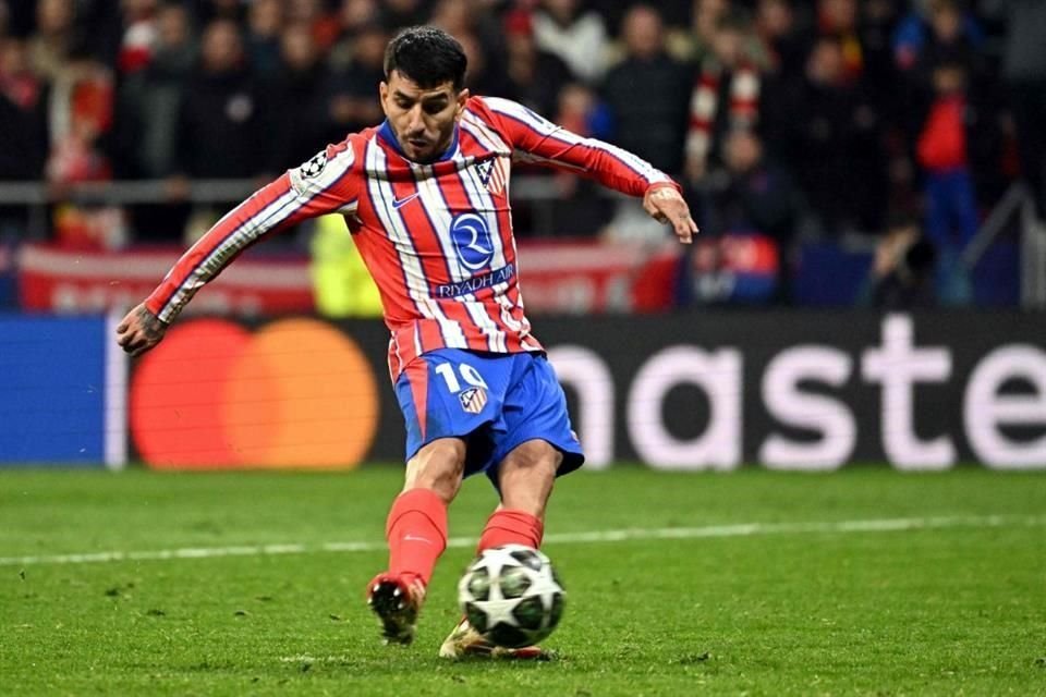 Ángel Correa fue el segundo que marcó en la tanda de penales para los locales.