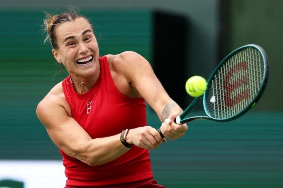 Aryna Sabalenka enfrentará a la ganadora del duelo entre la italiana Jasmine Paolini y la rusa Liudmila Samsonova.