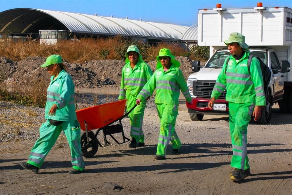 La Secretaría de Obras local informó que el Parque Ecológico Cuitláhuac es intervenido en diversos ejes.