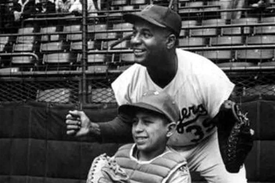 Roy Campanella (campeón mundial con Dodgers de Brooklyn en 1955) y Jesús 'El Coronel' Contreras.