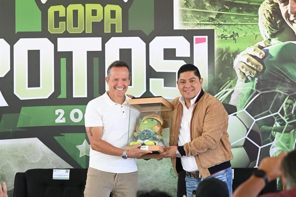 Presenta Ricardo Gallardo la Copa Potosí 2025